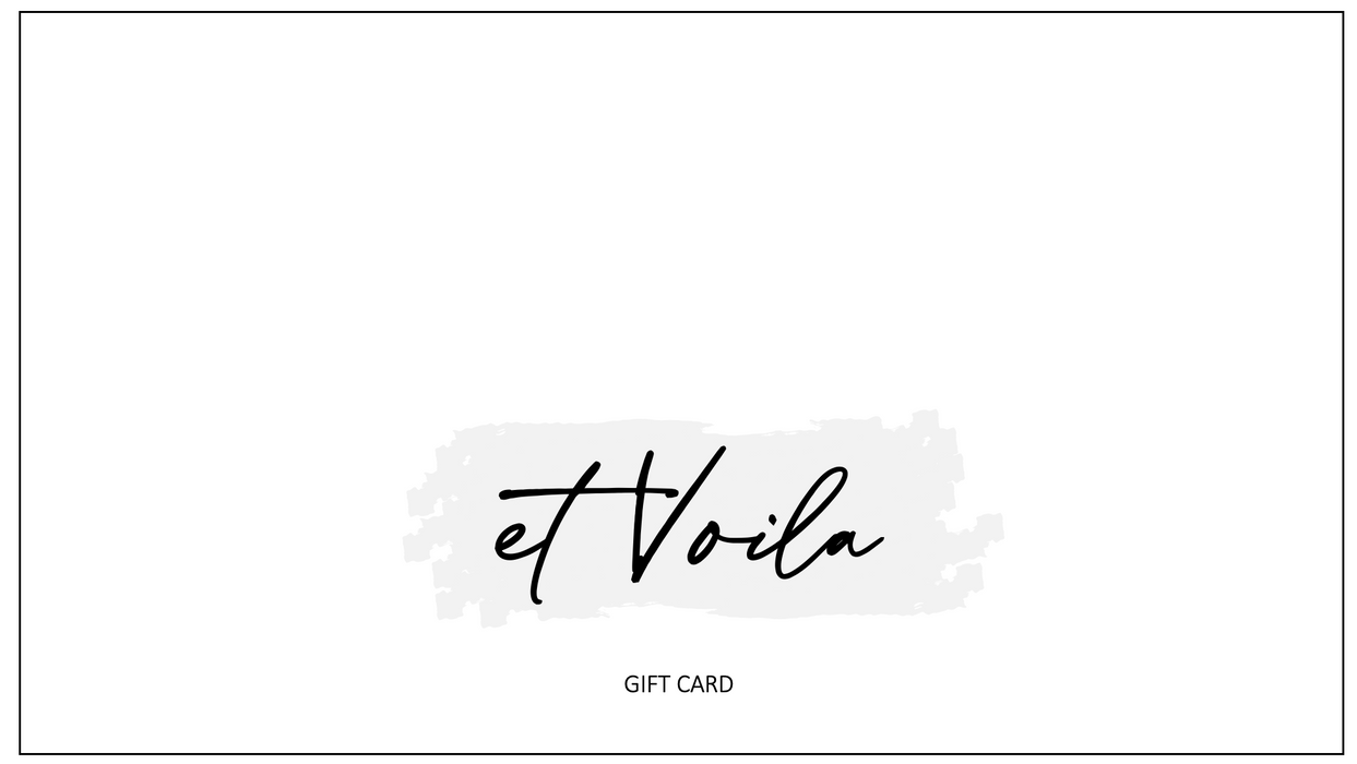 The Voila - Gift Card